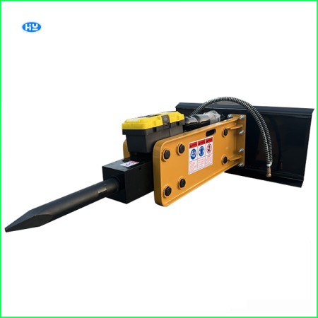 Skid steer jack hammer