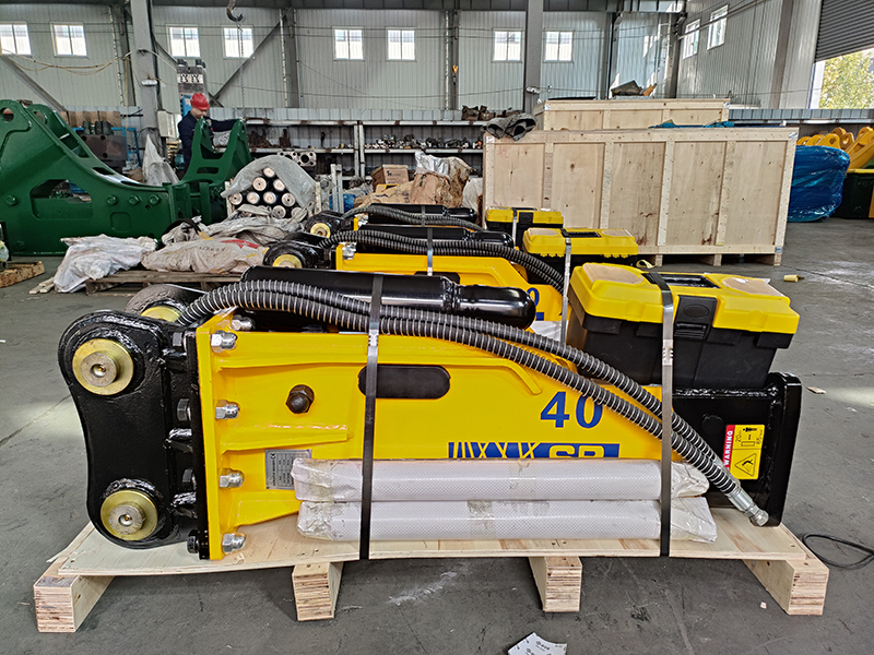 Inside Hanyun’s Production of the SB40 Hydraulic Breaker – Precision Engineering from Raw Steel to Final Assembly